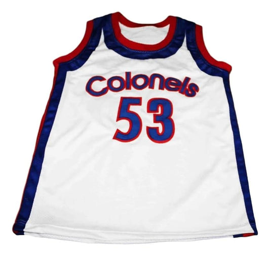 Artis Gilmore Jersey #53 Colonels Kentucky New Basketball White Stitched by My store basketball