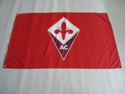 Associazione Calcio Fiorentina ACF Fiorentina Flag-3x5ft Banner-100% polyester by flagsshop