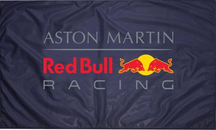 Aston Martin Red Bull Racing Flag 3X5 Ft Polyester Banner USA 90x150cm Red Bull by flagsjustdoit