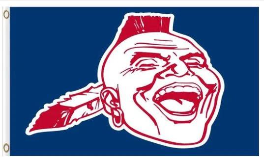 Atlanta Braves Baseball Club Blue B flag 3X5Ft Banner USA Polyester with Brass Grommets by flagsjustdoit