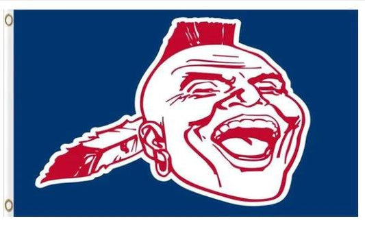 Atlanta Braves Baseball Club Blue B flag 3X5Ft Banner USA Polyester with Brass Grommets by flagsjustdoit
