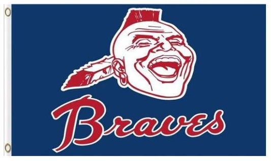 Atlanta Braves Baseball Club flag 3X5 Banner USA Polyester with Brass Grommets by flagsjustdoit