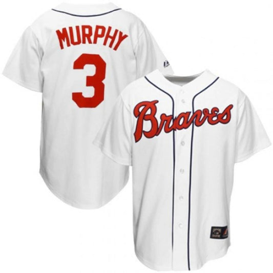 Atlanta Braves Dale Murphy White Throwback Jersey by My Store