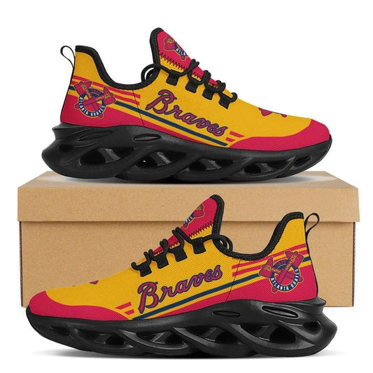 Atlanta Braves Max Soul Sneakers Shoes Elevate Your Every Step by Crocs