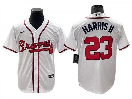 Atlanta Braves #23 Michael Harris II White Home Cool Base Jersey by My Store