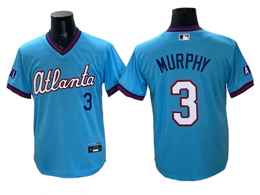 Atlanta Braves #3 Dale Murphy 2026 City Connect Jersey - Powder Blue by My Store