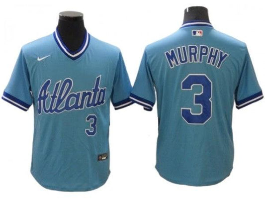 Atlanta Braves #3 Dale Murphy Light Blue Cooperstown Collection Jersey by My Store