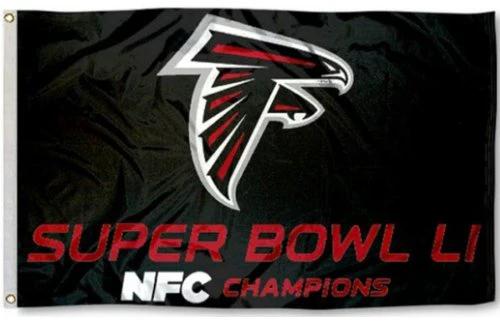 Atlanta Falcons 2017 Super Bowl LI 51 Flag 3X5 Ft Polyester Banner USA 90x150cm by flagsjustdoit