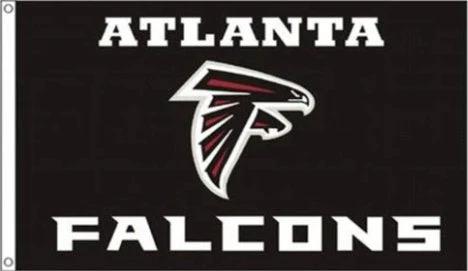 Atlanta Falcons America US Sport Flag 3X5 Ft Polyester Banner USA 90x150cm by flagsjustdoit