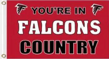 Atlanta Falcons Club Flag 3X5 Ft Polyester Banner USA 90x150cm by flagsjustdoit