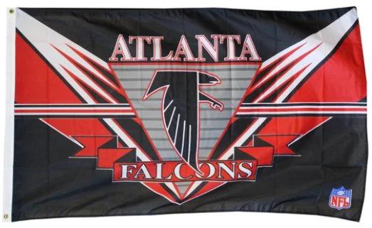 Atlanta Falcons Endzone Flag 3X5 Ft Polyester Banner USA 90x150cm by flagsjustdoit