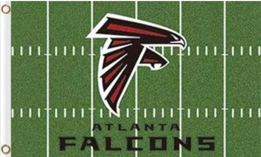 Atlanta Falcons Green Flag 3X5 Ft Polyester Banner USA 90x150cm by flagsjustdoit