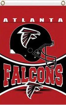 Atlanta Falcons Helmet Vertical US Flag 3X5 Ft Polyester Banner USA 90x150cm by flagsjustdoit