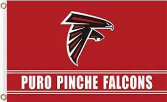 Atlanta Falcons Logo Flag 3X5 Ft Polyester Banner USA 90x150cm (Copy) by flagsjustdoit