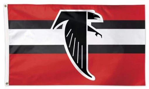 Atlanta Falcons Retro Logo Flag 3X5 Ft Polyester Banner USA 90x150cm by flagsjustdoit