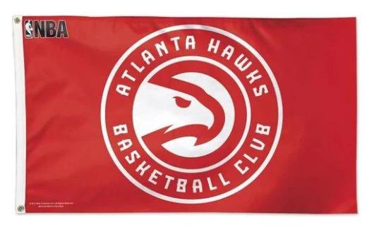 Atlanta Hawks Sport Team Flag 3X5Ft Polyester Banner USA Digital Printing by flagsjustdoit