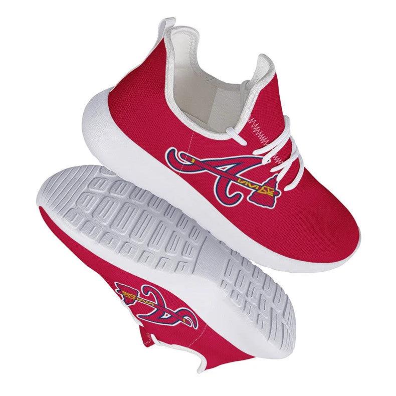 Atlanta Braves NavyTeam Name Limited Sneaker Shoes For Men Women Fans by Crocs