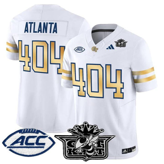 Atlanta Jersey #404 Outkast Georgia Tech Yellow Jackets 2025 Stitched by My Store NCAA Football Jerseys