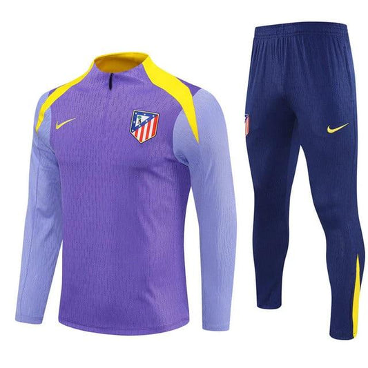 Atlético Madrid 2025-26 Soccer Training Set – Purple by Soccer Jersey
