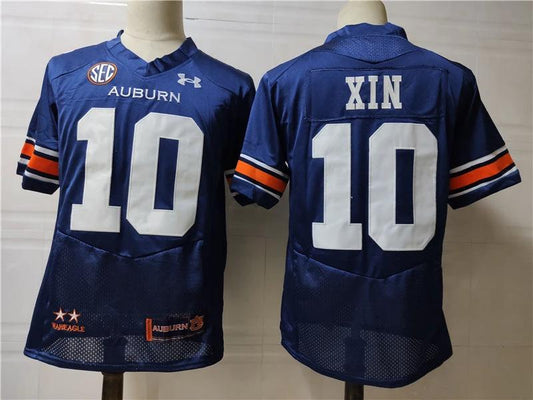 Auburn Tigers #10 XIN College Football Jersey by My Store