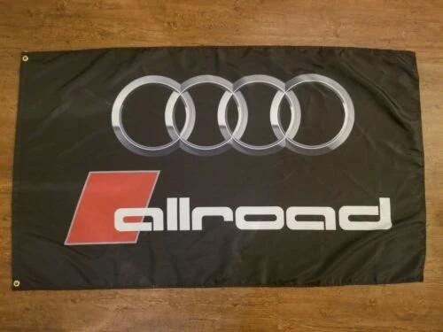 Audi Allroad Flag 3X5 Ft Polyester Banner USA 90x150cm by flagsjustdoit