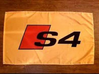 Audi Style 6 Banner Flag Car Sline Mechanic Workshop Man Cave RS Sport Quattro 3x5ft by flagsjustdoit