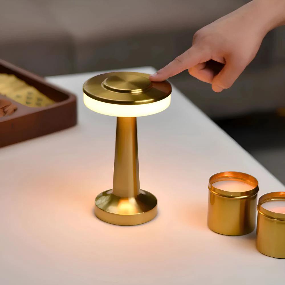 Aura Dome Cordless Table Lamp by Casa & Beyond