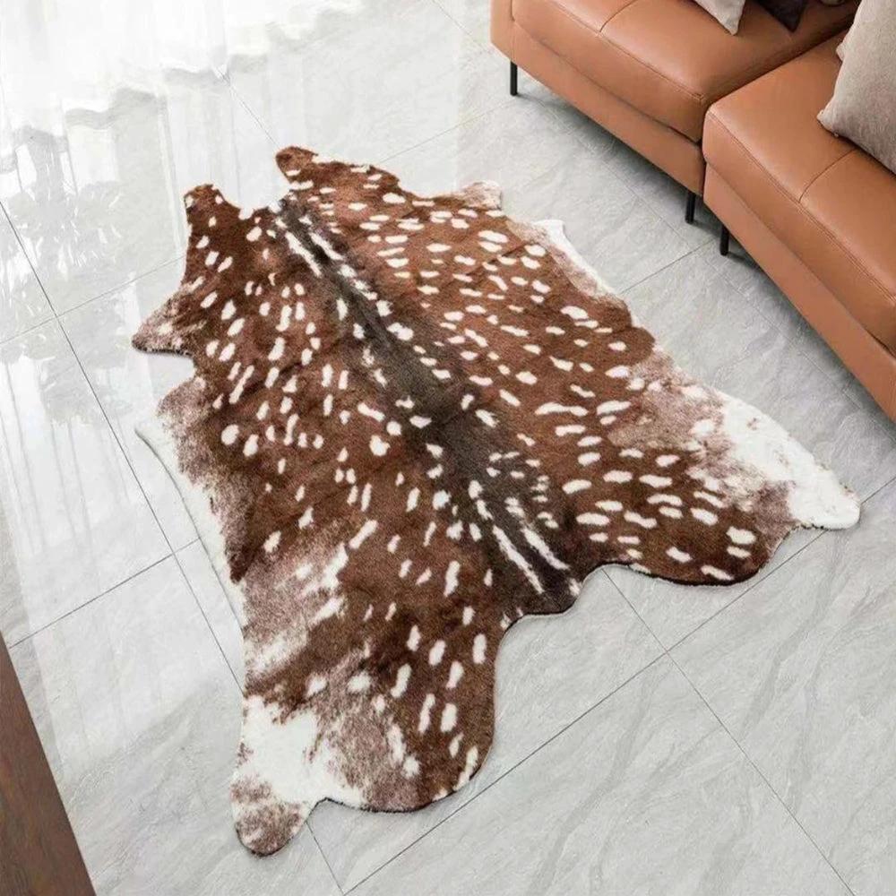 Auredeer Luxurious Faux Fur Plush Rug by Casa & Beyond