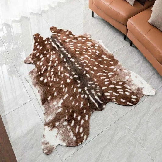 Auredeer Luxurious Faux Fur Plush Rug by Casa & Beyond