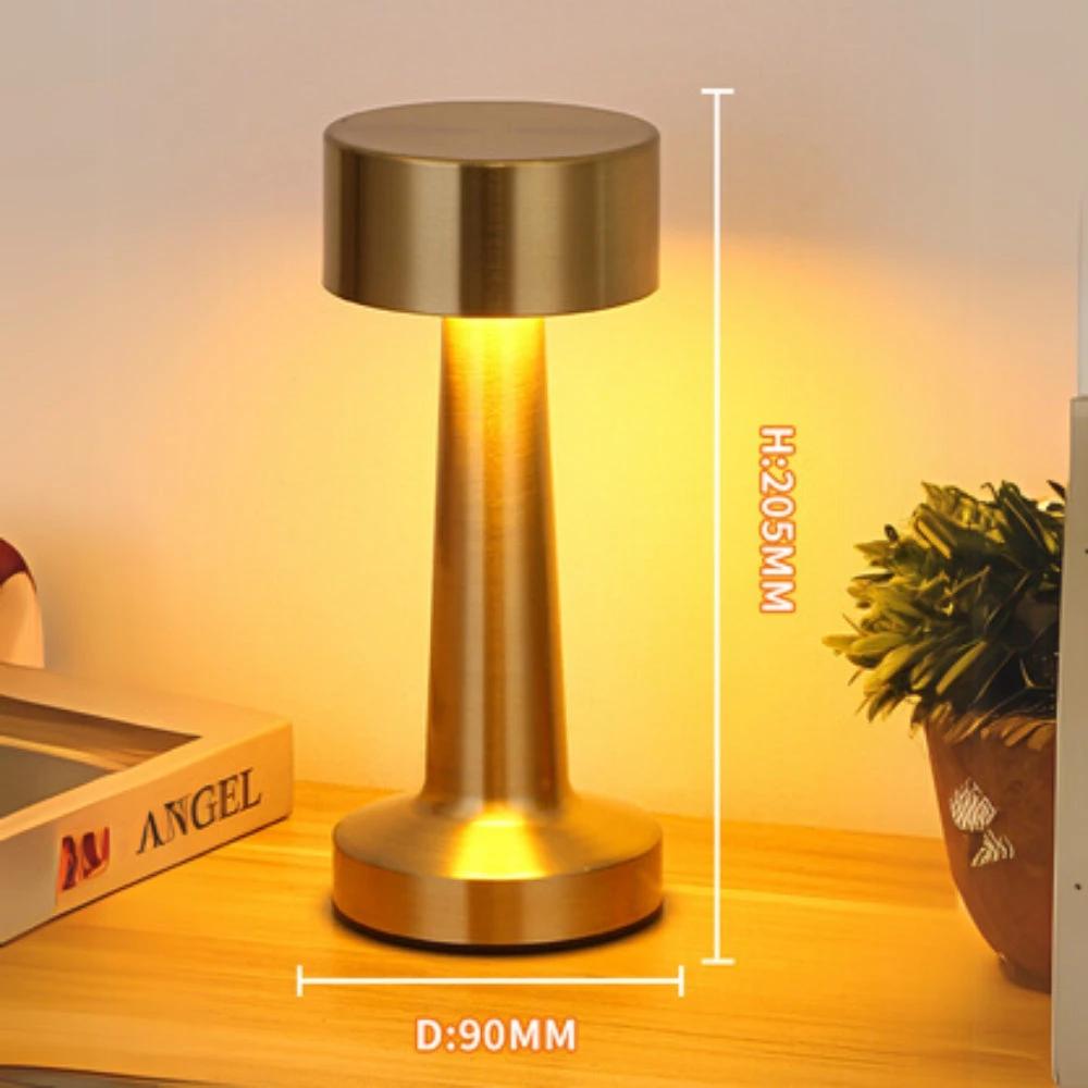 Aurelia Portable LED Aluminium Desk Lamp by Casa & Beyond