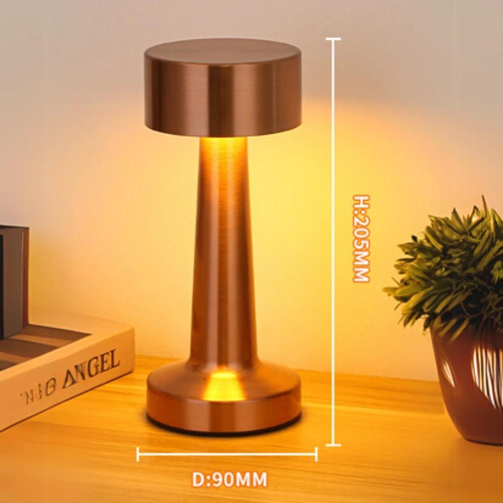 Aurelia Portable LED Aluminium Desk Lamp by Casa & Beyond