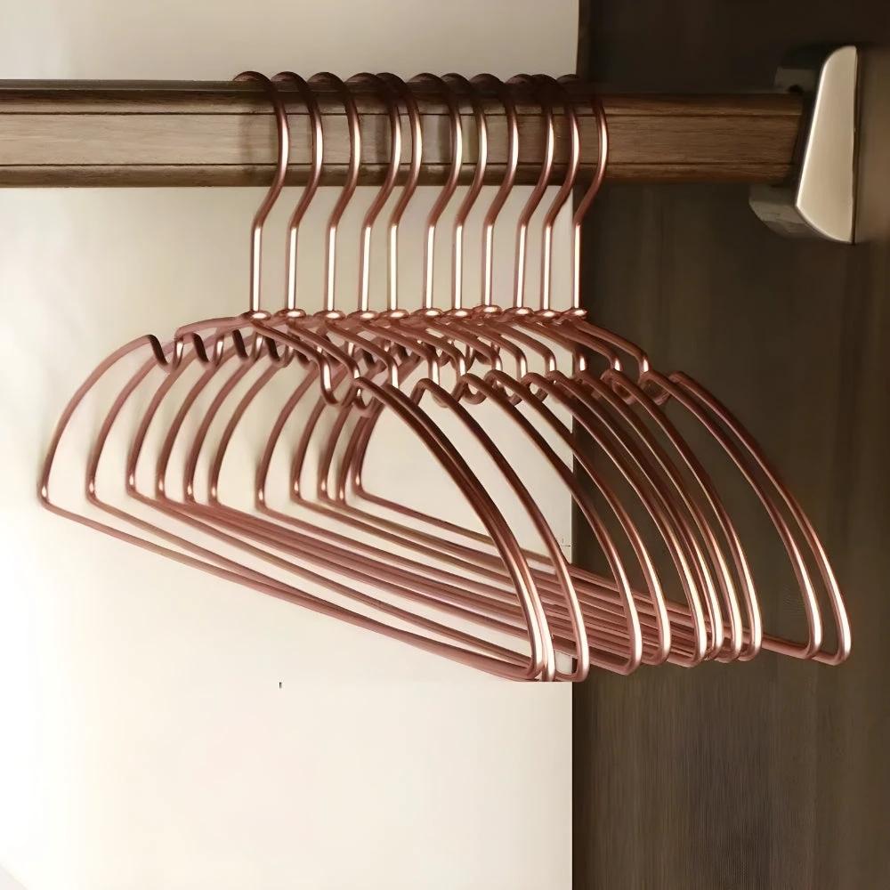 Aurex Clothes Hanger Seamless Non-Bulge Design | 10pcs Set by Casa & Beyond