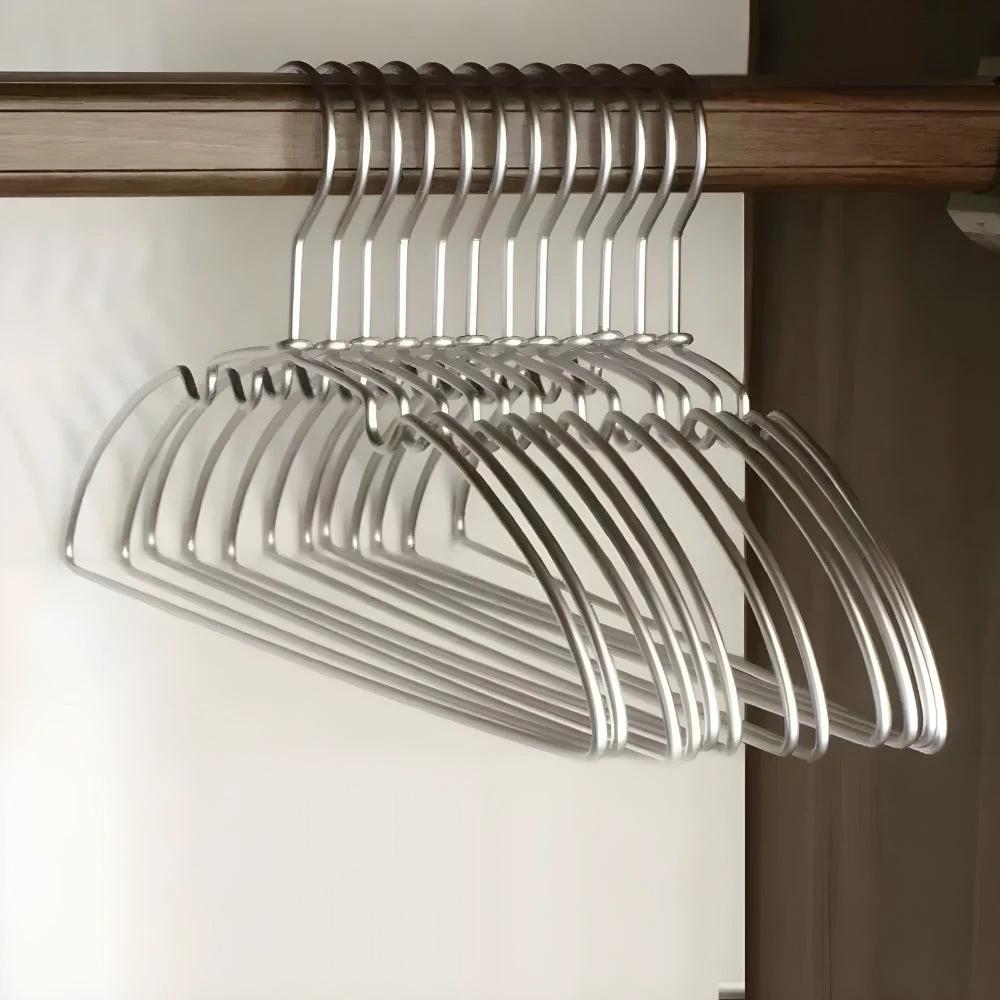 Aurex Clothes Hanger Seamless Non-Bulge Design | 10pcs Set by Casa & Beyond