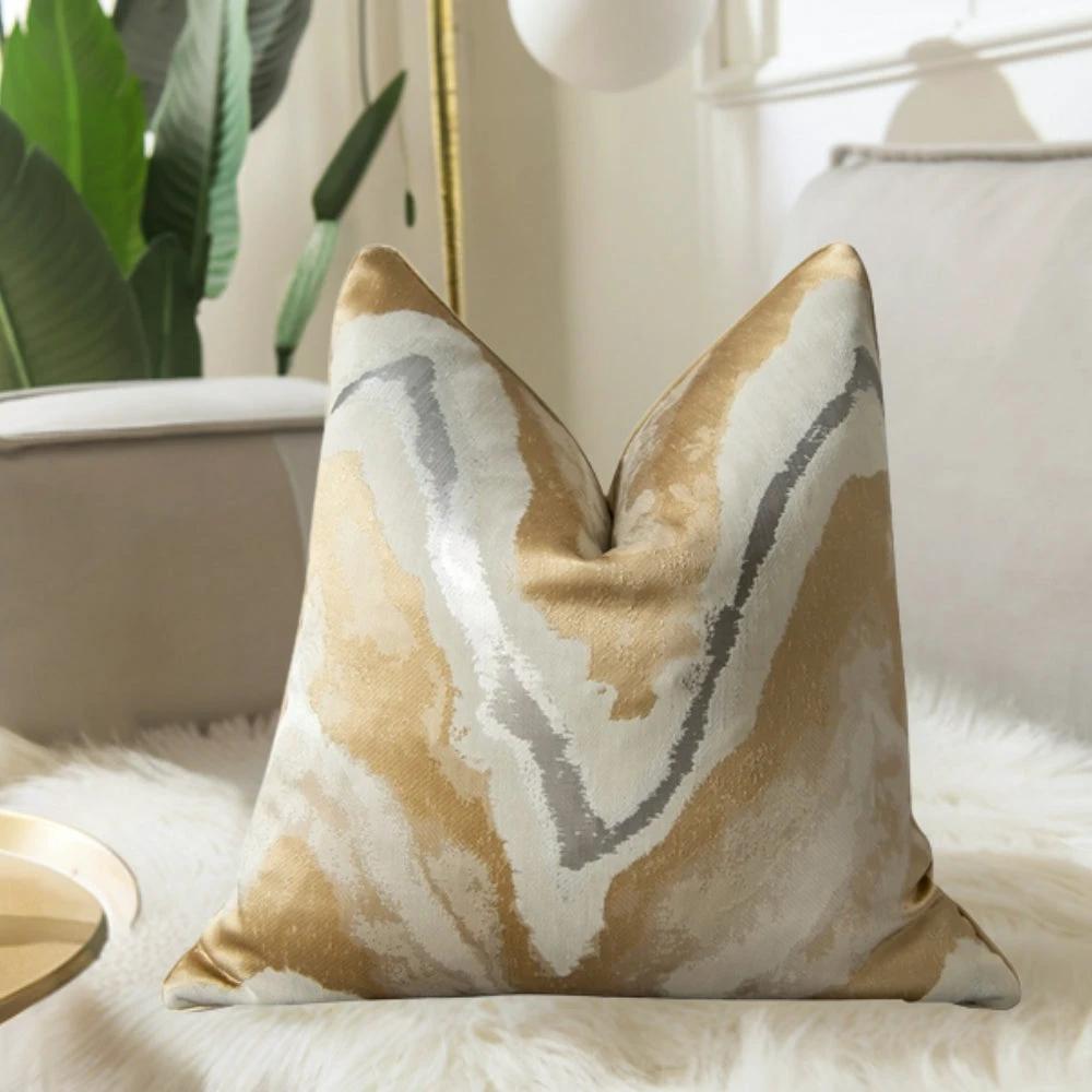 Auric Gilded Luxury Cushion Cover by Casa & Beyond