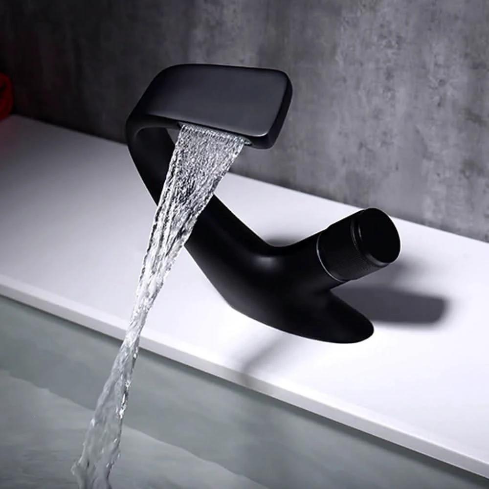 Modern Bathroom Sink Mixer Faucet – Stylish Chrome Tap by BowLift