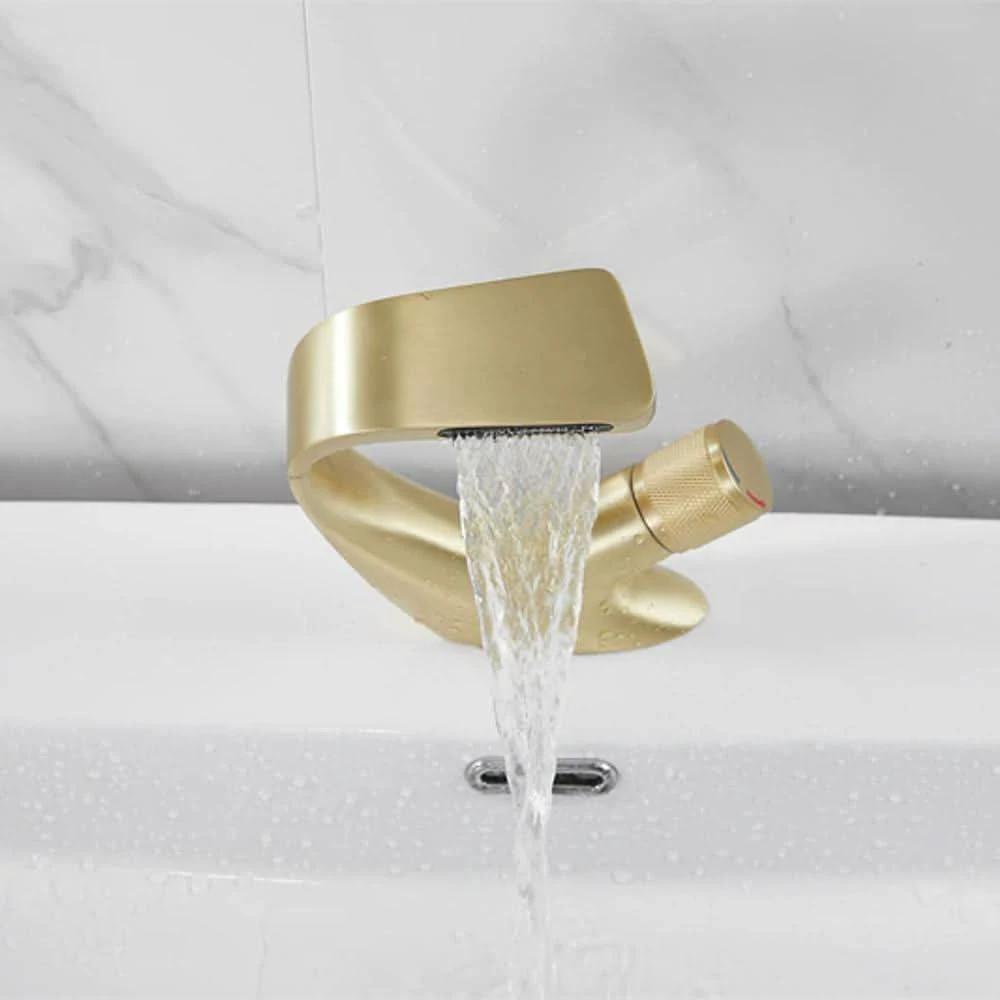 Modern Bathroom Sink Mixer Faucet – Stylish Chrome Tap by BowLift