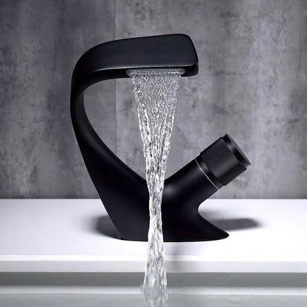 Modern Bathroom Sink Mixer Faucet – Stylish Chrome Tap by BowLift