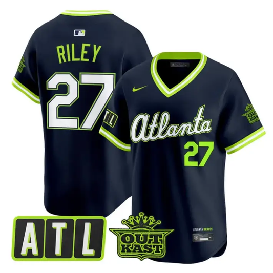 Austin Riley Jersey #27 Atlanta Braves 2026 City Connect Outkast Stitched by My Store