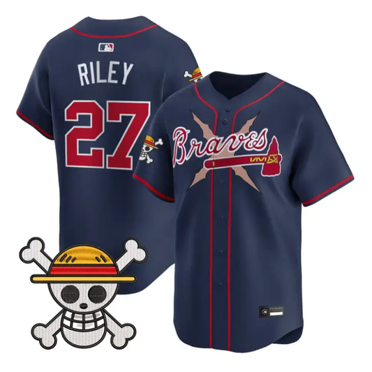 Austin Riley Jersey #27 Atlanta Braves One Piece Premier Stitched by My Store