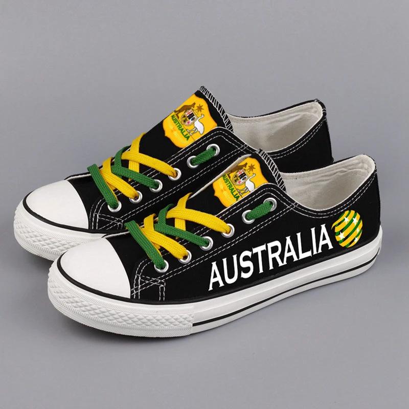 Australia Low Top Canvas Sport Sneakers Shoes For Men Women Fans by Crocs