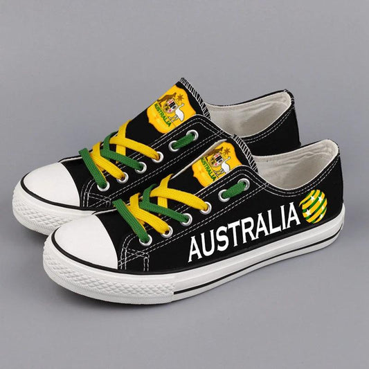 Australia Low Top Canvas Sport Sneakers Shoes For Men Women Fans by Crocs