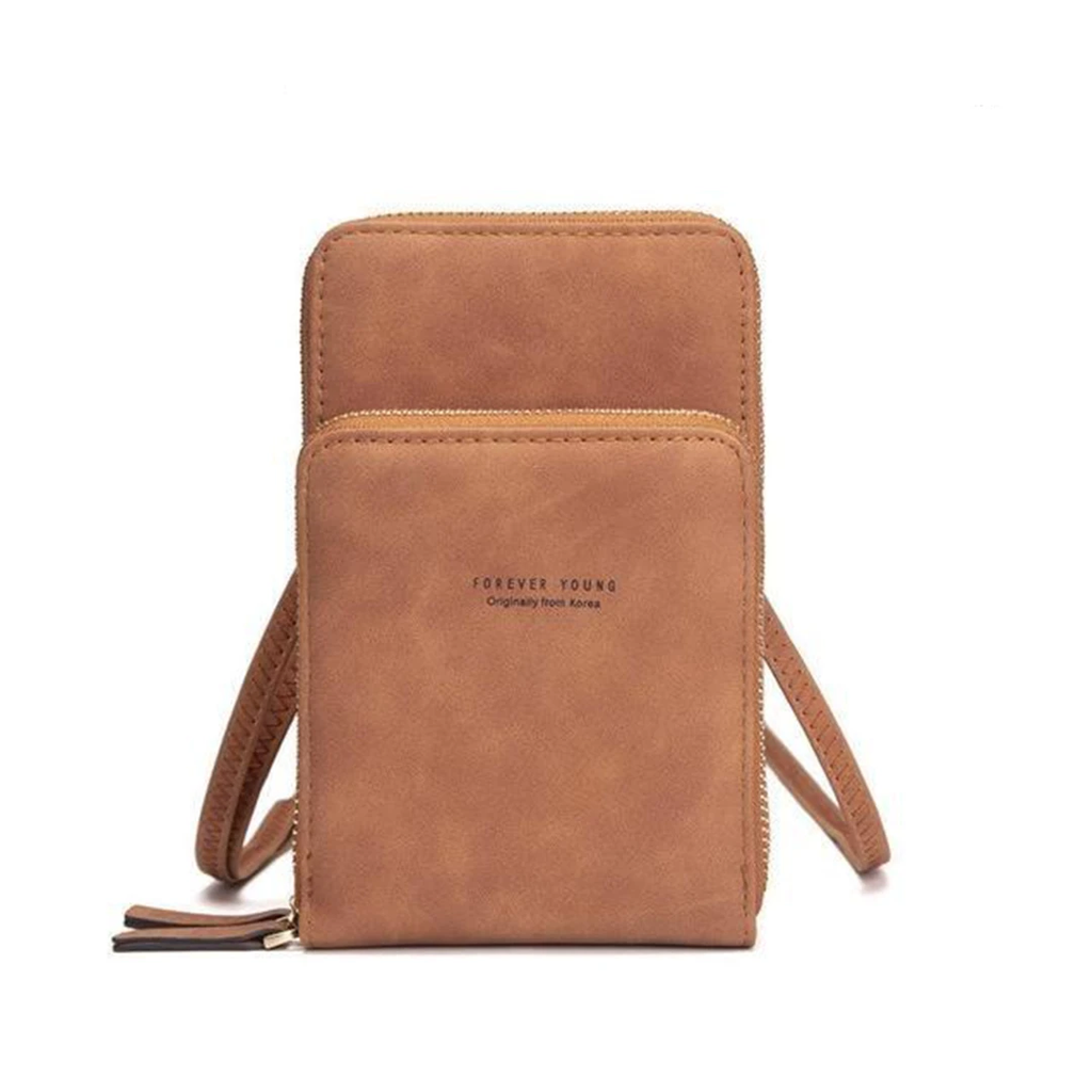 Triple Secure Leather Phone Purse: Elegance Meets Practicality by BowLift