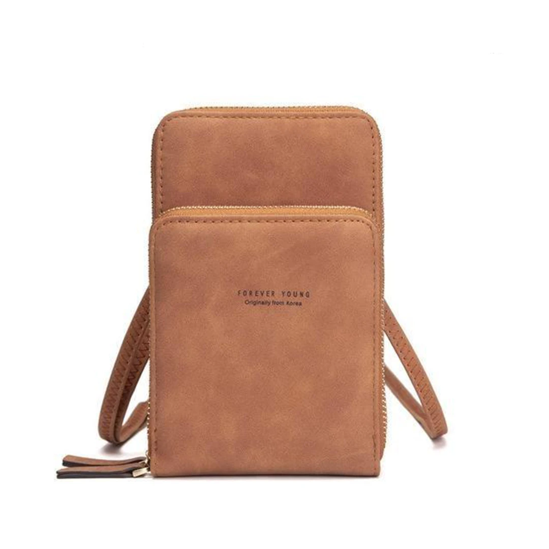 Triple Secure Leather Phone Purse: Elegance Meets Practicality by BowLift