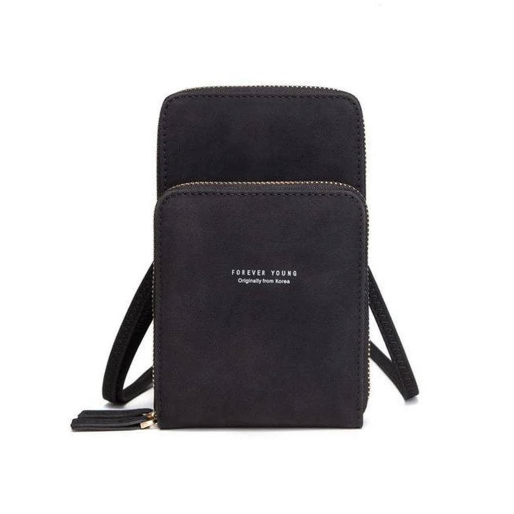 Triple Secure Leather Phone Purse: Elegance Meets Practicality by BowLift
