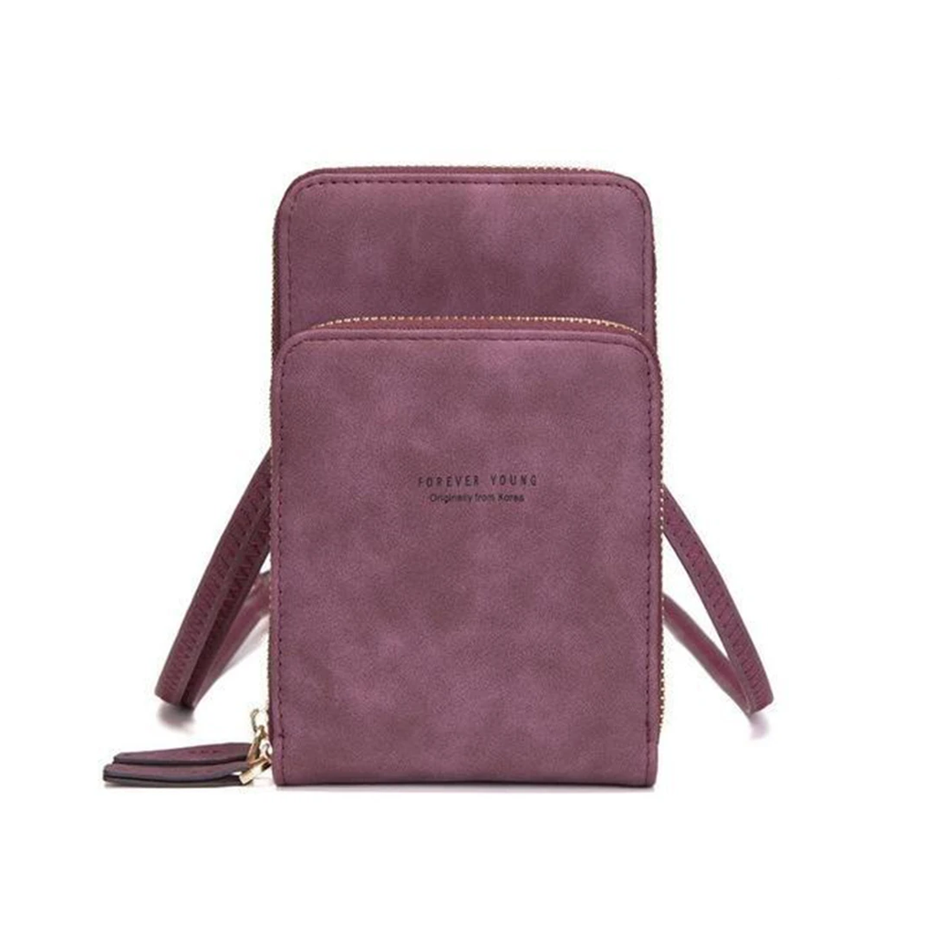 Triple Secure Leather Phone Purse: Elegance Meets Practicality by BowLift
