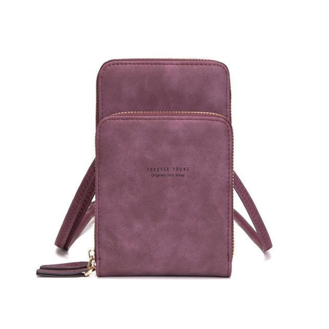 Triple Secure Leather Phone Purse: Elegance Meets Practicality by BowLift