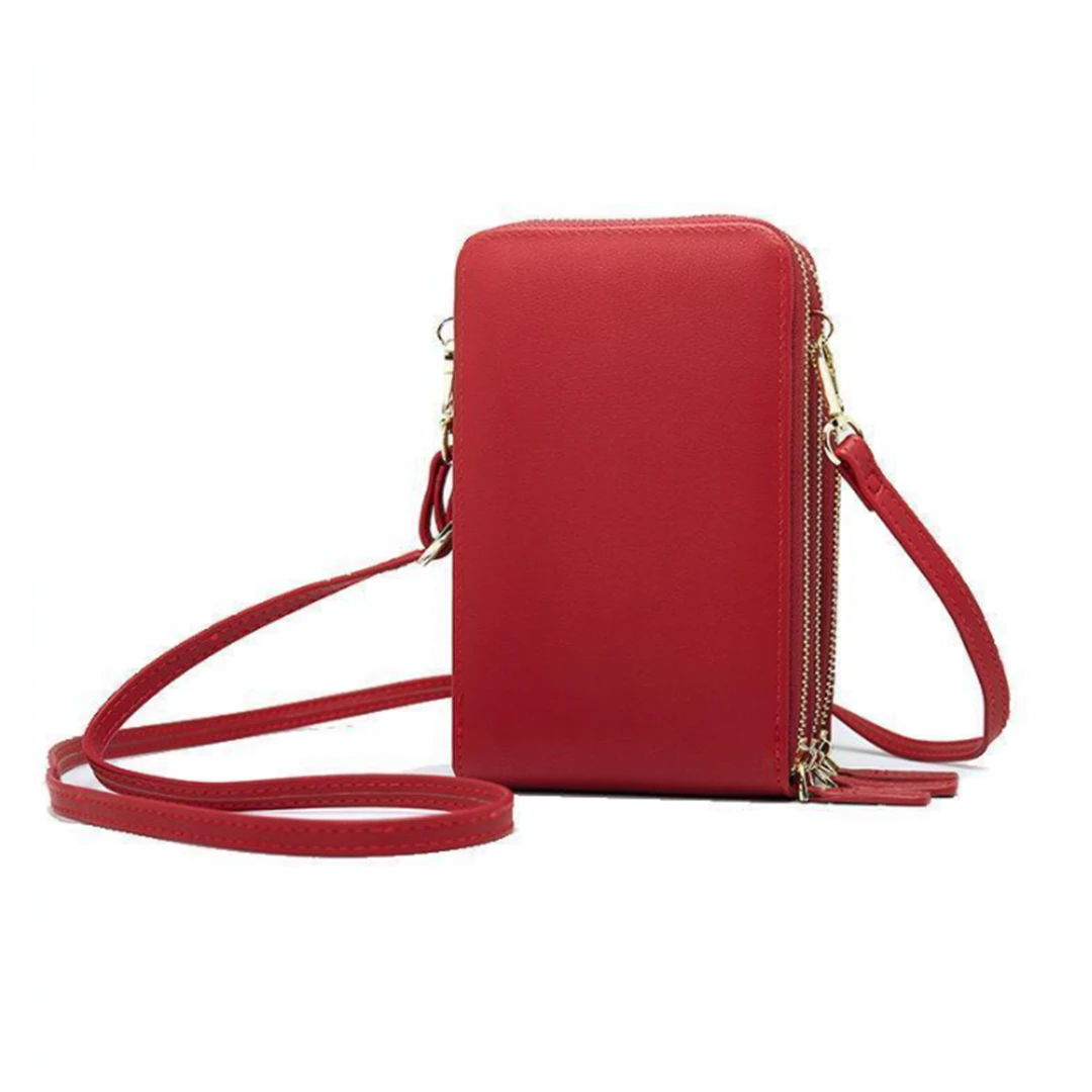 Triple Secure Leather Phone Purse: Elegance Meets Practicality by BowLift