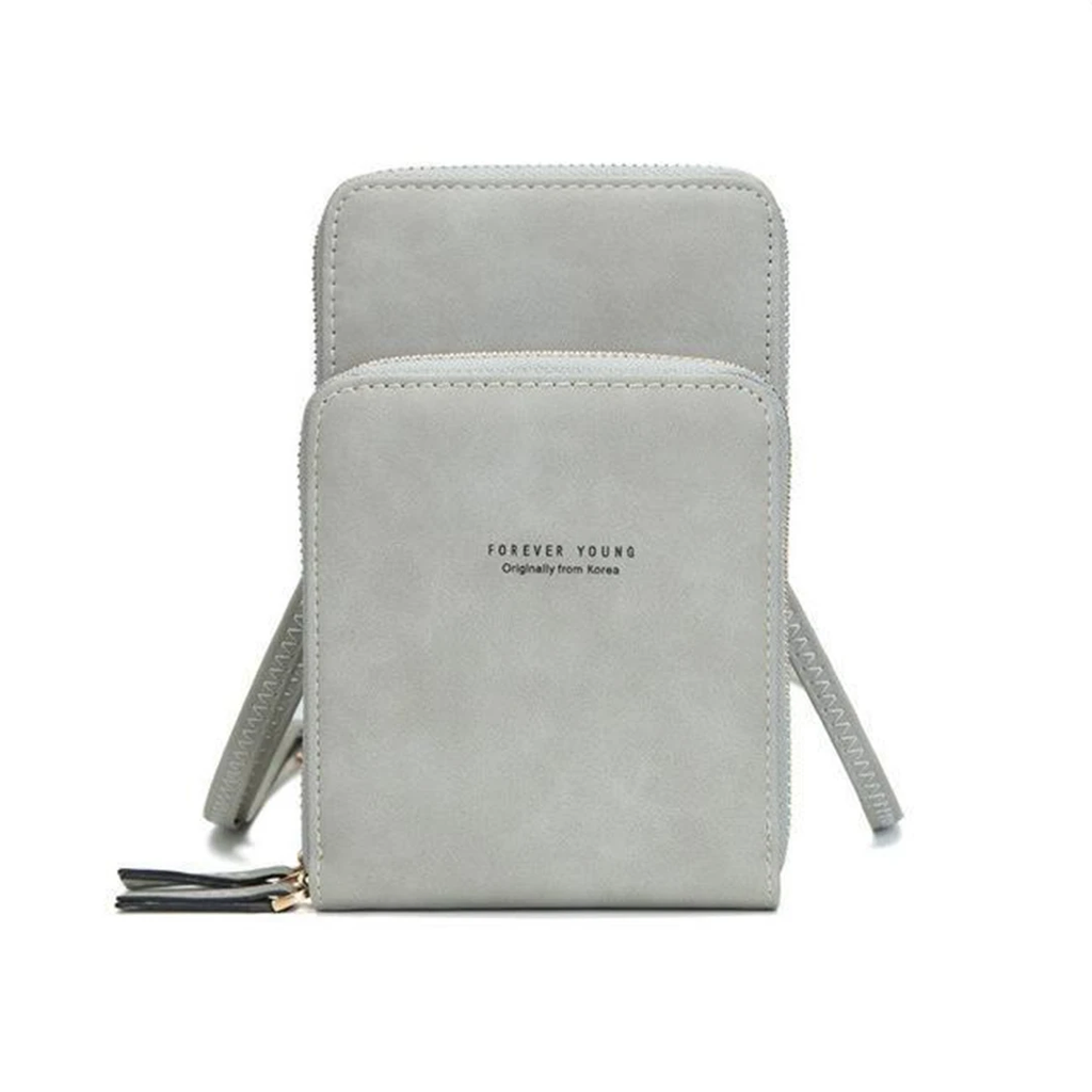 Triple Secure Leather Phone Purse: Elegance Meets Practicality by BowLift