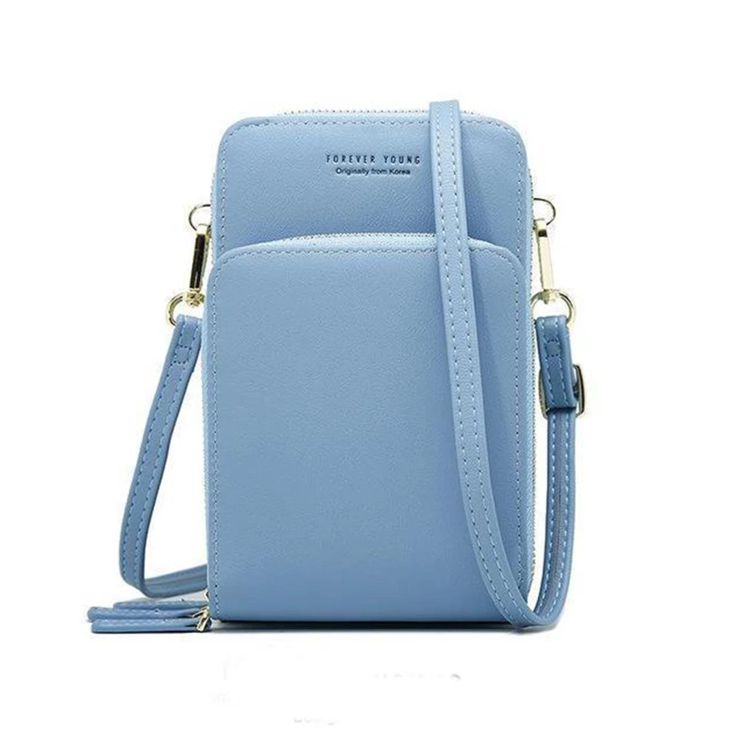 Triple Secure Leather Phone Purse: Elegance Meets Practicality by BowLift