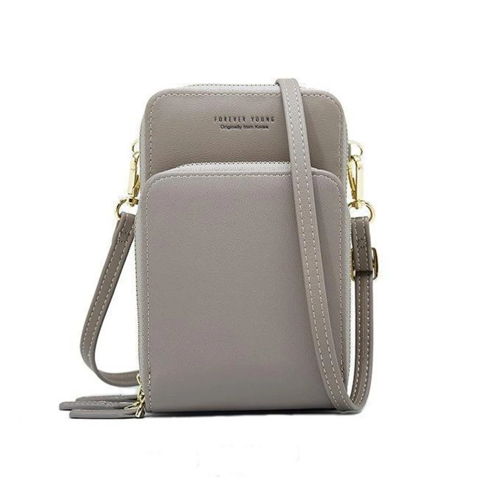 Triple Secure Leather Phone Purse: Elegance Meets Practicality by BowLift